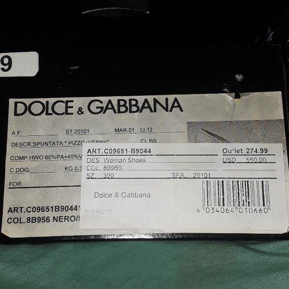 Dolce & Gabbana Woman's @ Black Leopard - Picture 6 of 6